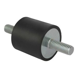 2 sriegių antivibracinė kojelė AV101, iš kokybiškos gumos, 4vnt. (2.5-3.5kW)