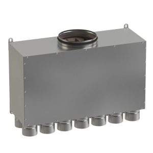 Akustinė oro paskirstymo dėžė AOPD 200-14X75