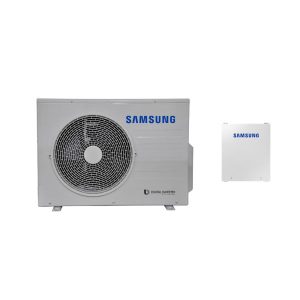 Monoblokinis oras – vanduo šilumos siurblys Samsung EHS su R32 freonu komplektas su šilumokaičiu