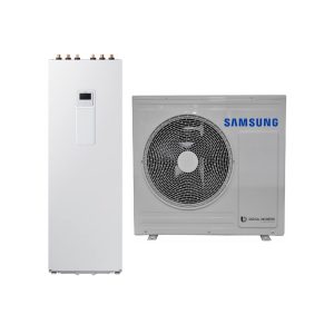 Monoblokinis oras – vanduo šilumos siurblys Samsung su R32 freonu (su tūriniu šildytuvu)